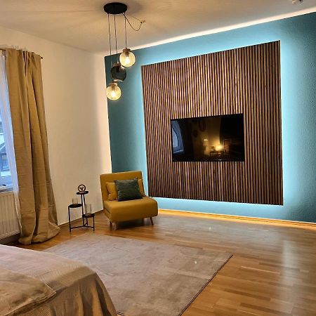 Erfbnb - 40Qm Apartment Mit Kueche, Bad, Schlaf-Wohnzimmer In Erfurt Sued - Stadnah- Wlan Buitenkant foto